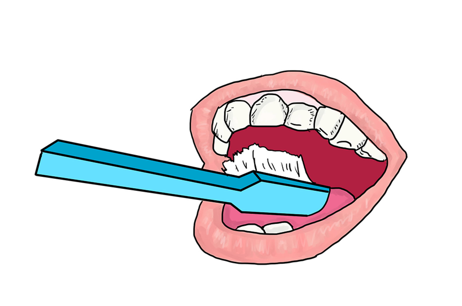 Чистые зубы